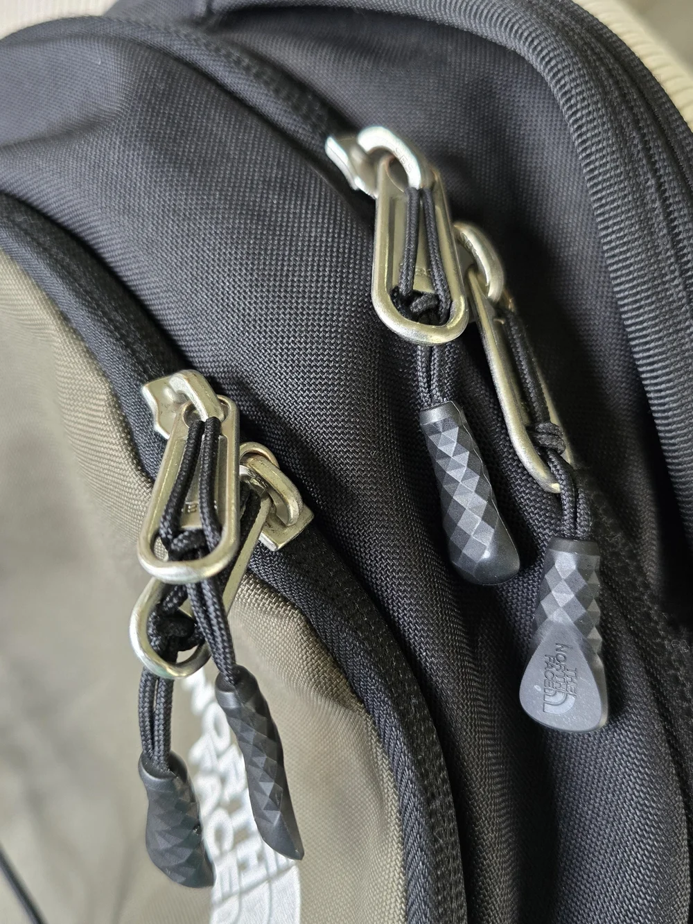 The North Face Jester Backpack - Olive Green & Black 28L Laptop & Pocket See Pic